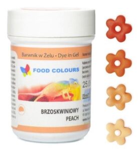 Barwnik w żelu BRZOSKWINIOWY 35g - tubka