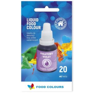 BARWNIK SPOŻYWCZY W PŁYNIE FIOLET 20ML