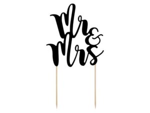 Topper na tort Mr&Mrs