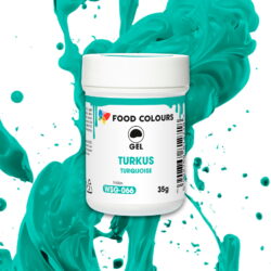 BARWNIK SPOŻYWCZY W ŻELU 35G TURKUS