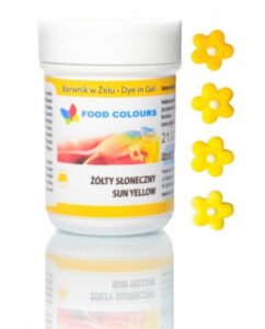 BARWNIK W ŻELU ŻÓŁTY SŁONECZNY 35g