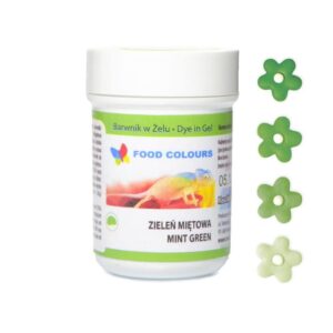BARWNIK W ŻELU ZIELEŃ MIĘTOWA 35g