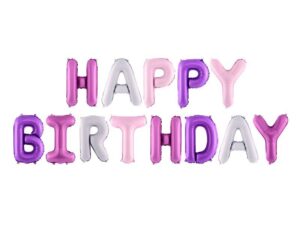 HAPPY BIRTHDAY NAPIS Z BALONÓW