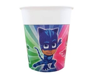 KUBECZKI PAPIEROWE "PJ MASKS"