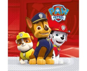 SERWETKI PAPIEROWE DWUWARSTWOWE "PSI PATROL"