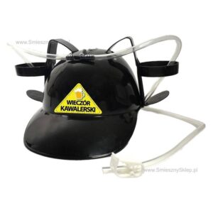 KASK PIWNY CZARNY " WIECZÓR KAWALERSKI"
