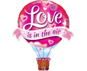 BALON FOLIOWY "LOVE IS IN THE AIR"