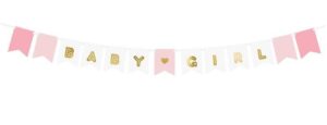 BANER BABY GIRL RÓŻOWY