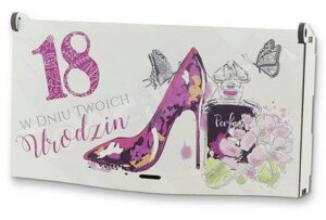 PUDEŁKO MINI DREWNO NA 18-TE URODZINY