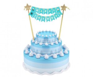 TOPPER NA TORT HAPPY BIRTHDAY