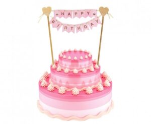 TOPPER NA TORT HAPPY BIRTHDAY