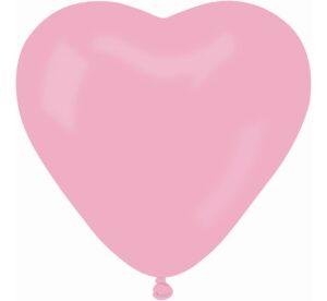 BALONY LATEKSOWE 10'',SERCE RÓŻOWE