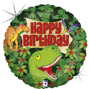 BALON FOLIOWY DINOZAURY