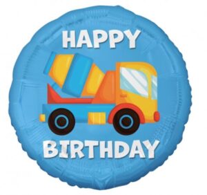 BALON FOLIOWY HAPPY BIRTHDAY BETONIARKA