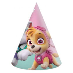 Czapeczki papierowe Paw Patrol: Skye & Everest, 6 szt.