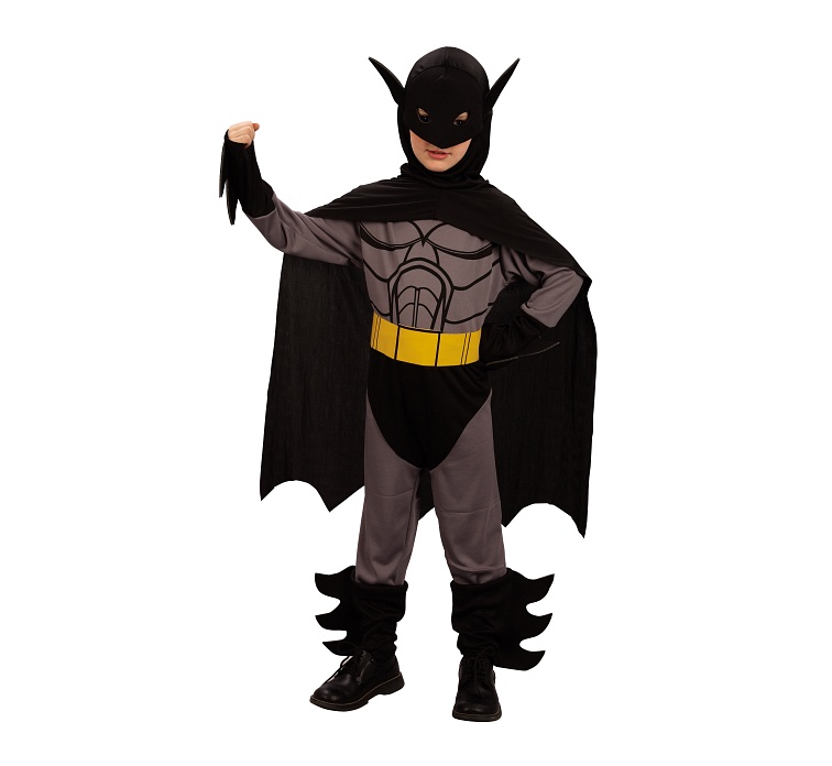 STRÓJ DLA DZIECI BATMAN-NIETOPERZ 120/130 cm