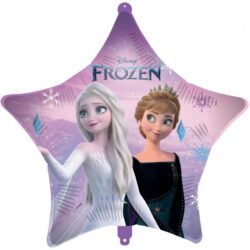 BALON FOLIOWY GWIAZDKA Z NADRUKIEM FROZEN 2