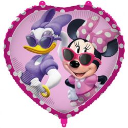 BALON FOLIOWY SERCE MYSZKA MINNIE