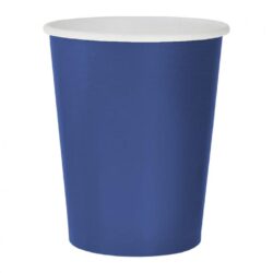 KUBECZKI PAPIEROWE NIEBIESKIE 250ML