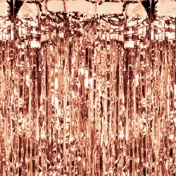 Kurtyna imprezowa rose gold 100 x 250 cm