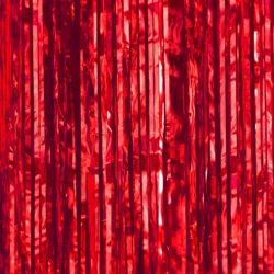 KURTYNA IMPREZOWA CZERWONA 100x250cm