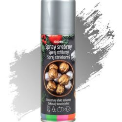 Spray dekoracyjny srebrny, 125 ml