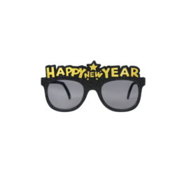 OKULARY HAPPY NEW YEAR SYLWESTROWE BROKATOWE
