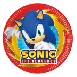 TALERZYKI PAPIEROWE SONIC 20 cm, 8 szt.