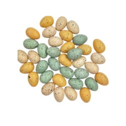 ZESTAW PLASTIKOWYCH JAJEK 2,5 CM MIX