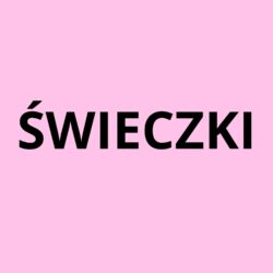 ŚWIECZKI I FONTANNY NA TORT