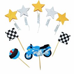 CUKROWY MOTOR 2D zestaw 9 elementów