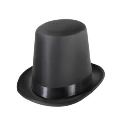 Kapelusz Cylinder czarny 20 cm