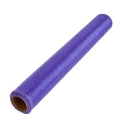 ORGANZA GŁADKA FIOLETOWA 40 cm x 10 m