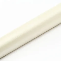 ORGANZA GŁADKA JASNO KREMOWA 0,36 x 9m