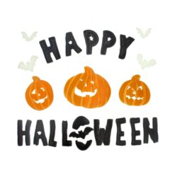 NAKLEJKI ŻELOWE NA SZYBĘ HALLOWEEN
